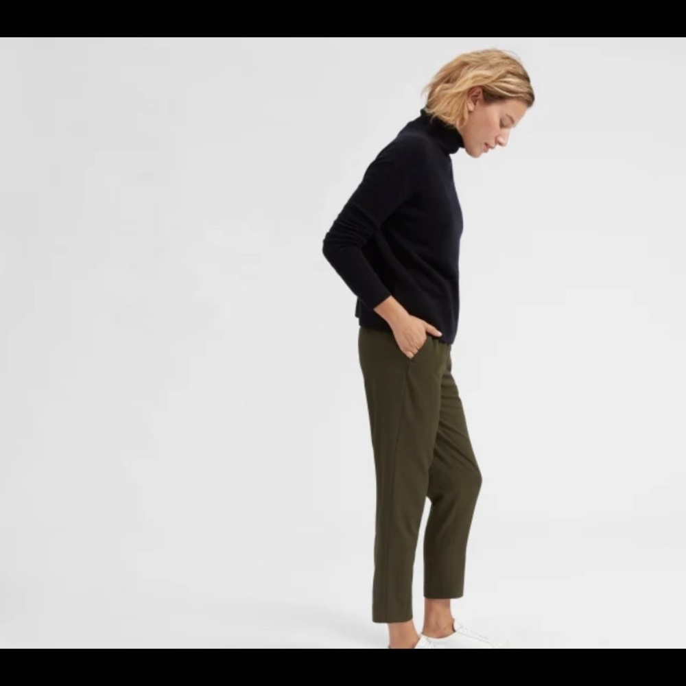 Surplus Green Everlane The Italian GoWeave Easy Pant